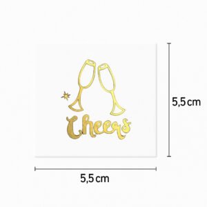 Tatuaggio Cheers d’oro