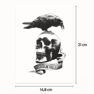Mezza sleeve Corvo nero