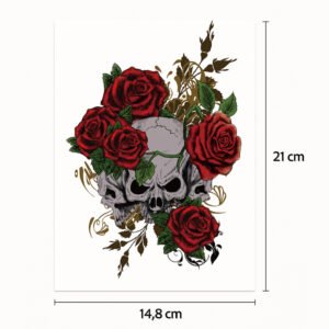 Mezza sleeve Scudo di rose