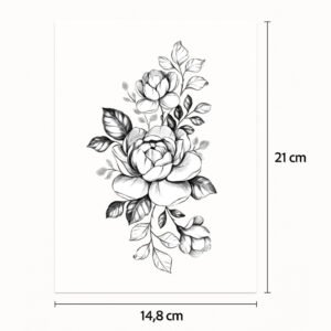 Mezza sleeve Fiore infinito