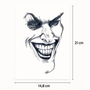 Mezza sleeve Risata inquietante