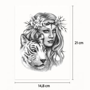 Mezza sleeve La Bella e la Bestia