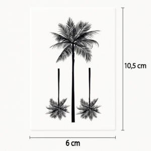 Tatuaggio Tre palme