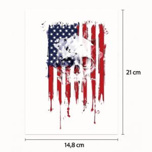Mezza sleeve Guerra americana