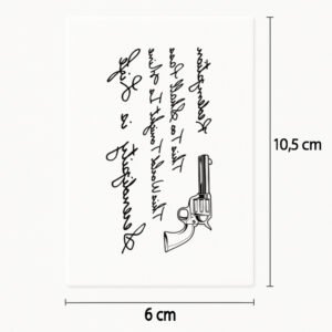 Tatuaggio Storia di un revolver