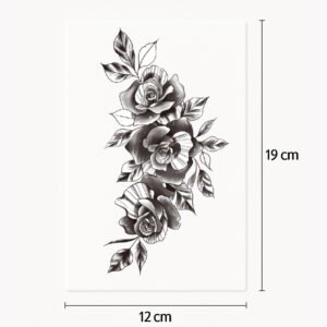 Tatuaggio Rosa essenziale