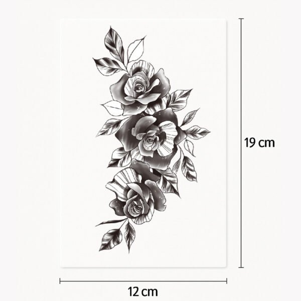 Tatuaggio Rosa essenziale