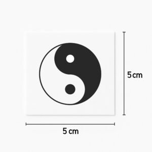 Tatuaggio Yin e yang