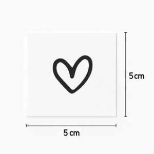 Tatuaggio Cuore disegnato