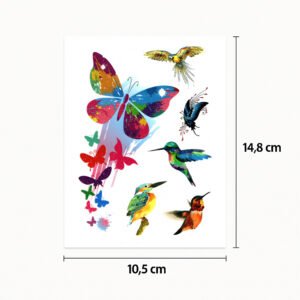 Tatuaggio Farfalla in volo