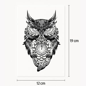 Tatuaggio Gufo arrabbiato