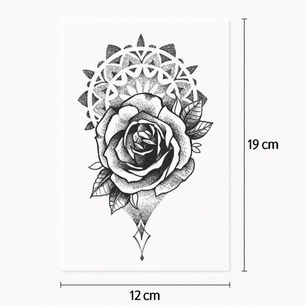 Tatuaggio Rosa perfetta