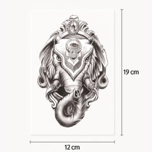 Tatuaggio Elefante mascherato