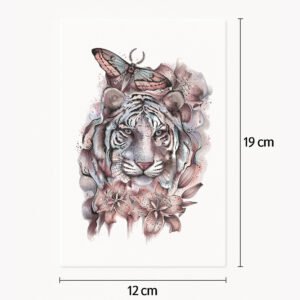 Tatuaggio Animali e fiori