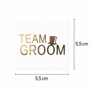 Tatuaggio Team Sposo in oro