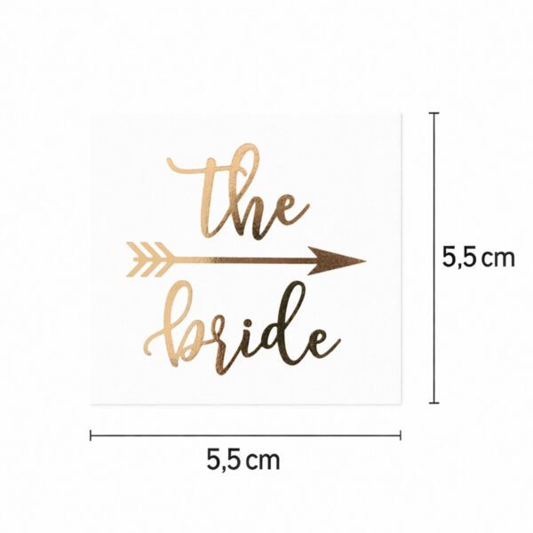 Tatuaggio Sposa in oro